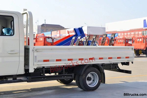 Foton Times Pilot S1 1.6L 122 hp 4X2(6 wheels) gasoline 3.19m double-row flatbed light truck Body (1) | 86Trucks