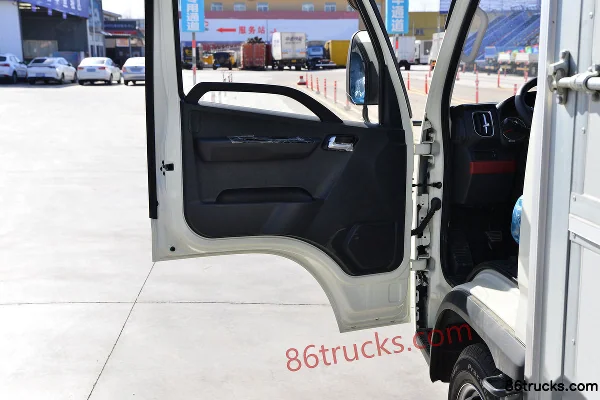 Foton Times Linghang S1 1.6L 122hp 4X2(6 wheels) Gasoline 3.7m Single Row Wing Opening Van Mini Truck (China VI) Cab (2) | 86Trucks