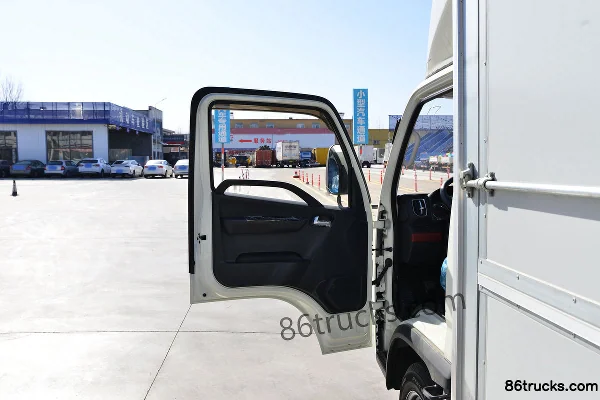 Foton Times Linghang S1 1.6L 122hp 4X2(6 wheels) Gasoline 3.7m Single Row Wing Opening Van Mini Truck (China VI) Cab (1) | 86Trucks