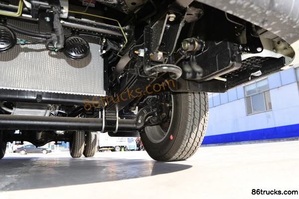 Foton Times Linghang S1 1.6L 122hp 4X2(6 wheels) Gasoline 3.7m Single Row Wing Opening Van Mini Truck (China VI) Chassis (3) | 86Trucks