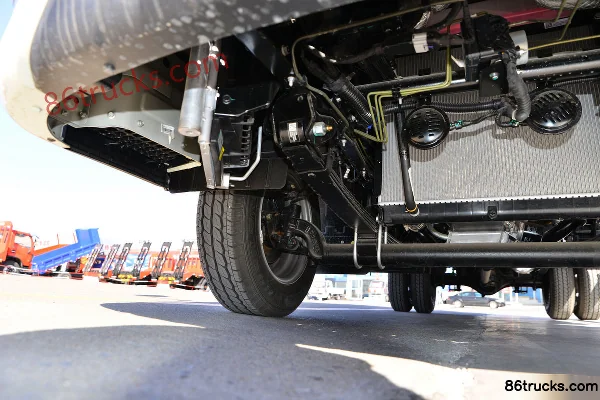 Foton Times Linghang S1 1.6L 122hp 4X2(6 wheels) Gasoline 3.7m Single Row Wing Opening Van Mini Truck (China VI) Chassis (2) | 86Trucks