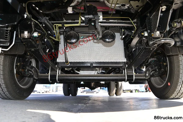 Foton Times Linghang S1 1.6L 122hp 4X2(6 wheels) Gasoline 3.7m Single Row Wing Opening Van Mini Truck (China VI) Chassis (1) | 86Trucks