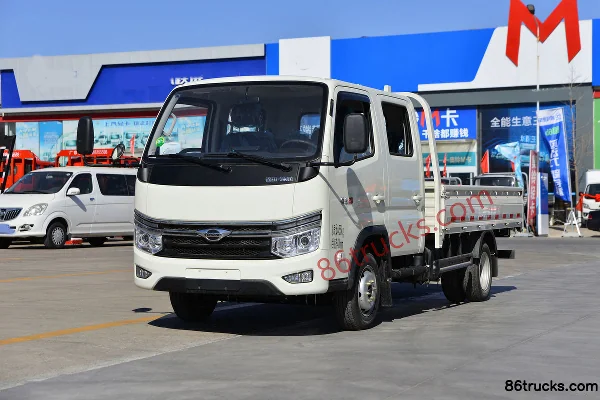 Foton Times Leader S1 120 hp 4X2(6 wheels) 2.7m double-row side panel mini truck (China VI) Exterior (3) | 86Trucks