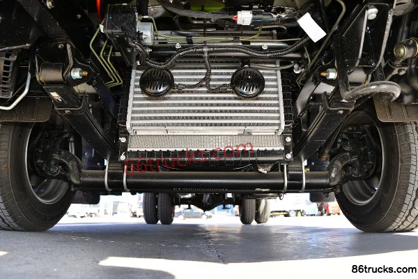 Foton Times Leader S1 120 hp 4X2(6 wheels) 2.7m double-row side panel mini truck (China VI) Chassis (1) | 86Trucks