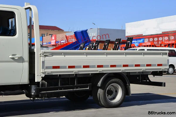 Foton Times Leader S1 120 hp 4X2(6 wheels) 2.7m double-row side panel mini truck (China VI) Body (2) | 86Trucks