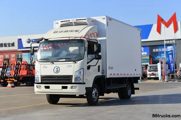 SHACMAN Commercial Vehicle Xuande Wing 9 150 hp 4X2(6 wheels) 4.15m refrigerated truck Exterior (3) | 86Trucks