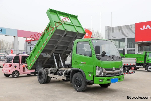 Foton King Kong S1 PLUS 120hp 4X2(6 wheels) 3.2m Dump Truck (China VI) Exterior