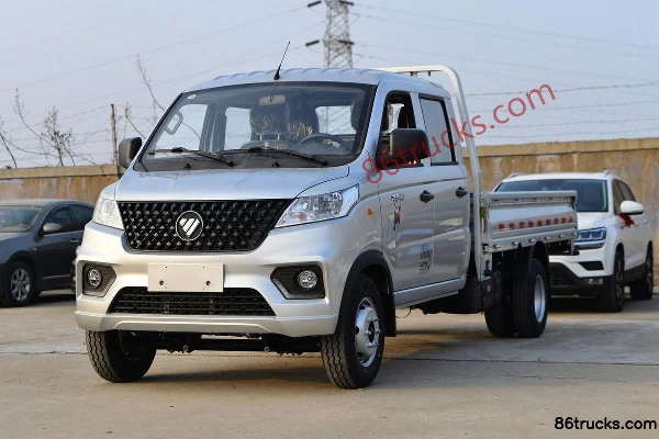 Foton Xiangling V3 2.0L 144 ch 4X2(6 roues) essence 2,7 m micro camion plateau à double cabine Extérieur (3) | 86Trucks