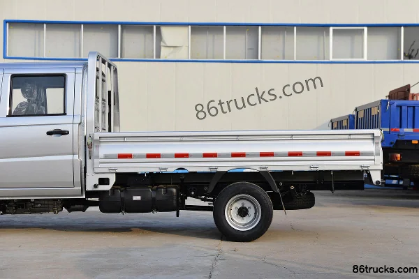 Foton Xiangling V3 2.0L 144 ch 4X2(6 roues) essence 2,7 m micro camion plateau à double cabine Carrosserie (2) | 86Trucks