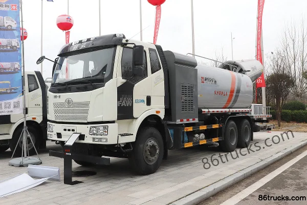 FAW Jiefang J6L 240hp 6X4(10 wheels) Multi-function Dust Suppression Truck (Tongyada Brand) Exterior (3) | 86Trucks