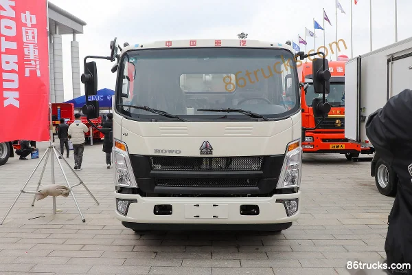 Sinotruk HOWO Hanjiang 160 ch 4X2(6 roues) camion à déchets de cuisine (marque Qingzhuan) Extérieur (2) | 86Trucks