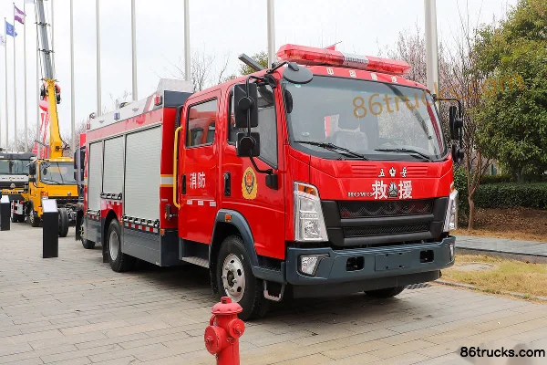 Sinotruk Sinotruk Hanjiang Light Truck fire truck