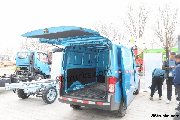 Feidi U5 Series 2.6T 2-Seat 2.38m Pure Electric Van Truck 41.86kWh Cargo Box (2) | 86Trucks