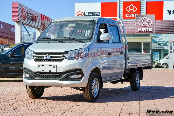 Changan Kuayue Wang X1 version standard 1,6 L 122 ch 4X2(6 roues) essence 2,55 m camion plateau double cabine (China VI) (roues arrière simp