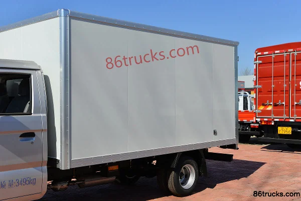 Changan Kuayue Wang X5 Standard 1.8L 125hp 4X2(6 wheels) 3.385m Single Row Van Mini Truck (China VI) Body (2) | 86Trucks
