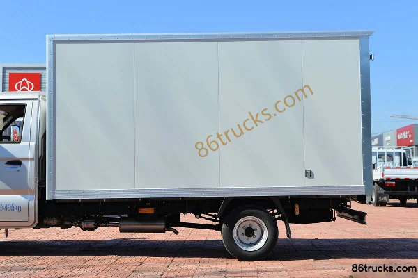 Changan Kuayue Wang X5 Standard 1.8L 125hp 4X2(6 wheels) 3.385m Single Row Van Mini Truck (China VI) Body (1) | 86Trucks
