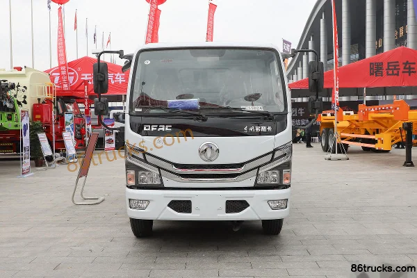Dongfeng Duolika D6 130hp 4X2(6 wheels) vacuum sweeper truck (Hualiang Tianhong brand) Exterior (2) | 86Trucks
