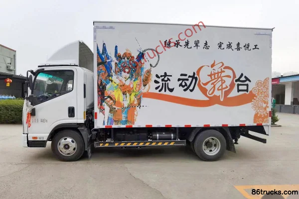 Kama Kaijie M3 Edition Chuangye 130ch 4X2(6 roues) camion scène (China VI) Extérieur (2) | 86Trucks