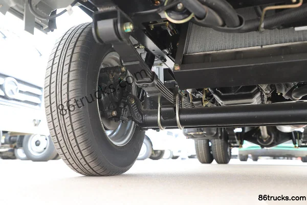 Kama Ruiling 1.3L 91 hp 4X2(6 wheels) Gasoline 3.1m Semi-row Flatbed Micro Truck (China VI) Chassis (2) | 86Trucks