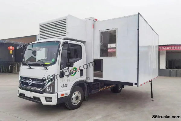 Kama Kaijie M3 version entrepreneur 137 ch 4X2(6 roues) camion restaurant (China VI) Carrosserie (2) | 86Trucks