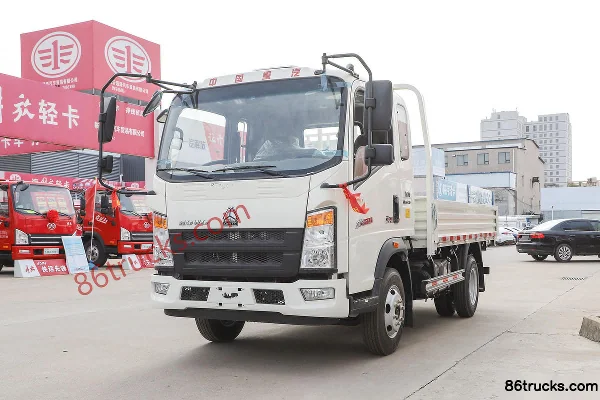 Sinotruk HOWO Zhuimeng 115 ch 4X2(6 roues) 3,3 m cabine approfondie camion plateau léger (China VI) Extérieur (3) | 86Trucks