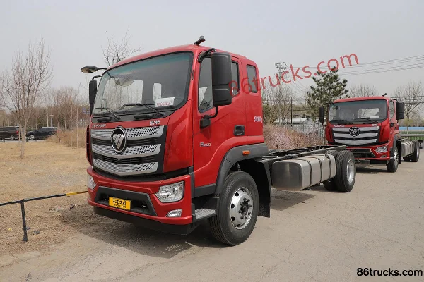 Foton Auman R Series 220 hp 4X2(6 wheels) 6.8m flatbed cargo truck (China VI) (wheelbase 4800mm) Exterior (3) | 86Trucks