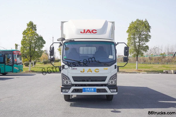 JAC Lingpao S6 152 ch 4X2(6 roues) 4,12 m cabine simple fourgon camion léger (China VI) Extérieur (2) | 86Trucks