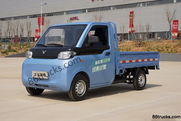 Leichi Ren T10 1.6T 1.75m Single Row Electric Flatbed Mini Truck 15.12kWh 4X2(6 wheels) Exterior (3) | 86Trucks