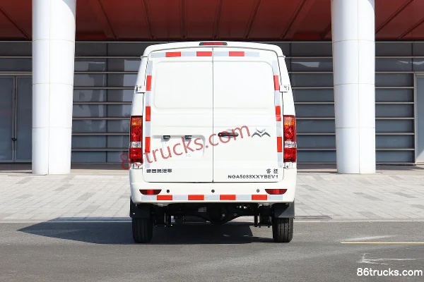 New Gonow Ruizheng 2.6T 2-Seat 4.5m Electric Panel Van 38.4kWh Exterior (3) | 86Trucks