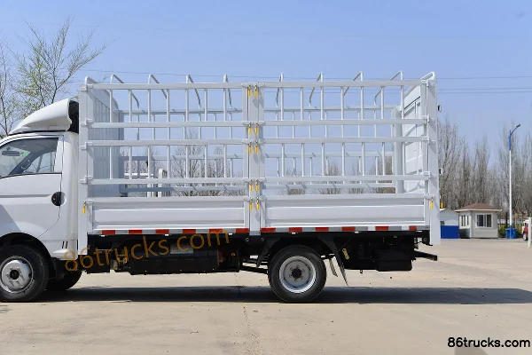 Kama Ruihang X1 2.0L 122 ch 4X2(6 roues) CNG 3,95 m camion plateau à ridelles cabine simple (China VI) Carrosserie (2) | 86Trucks
