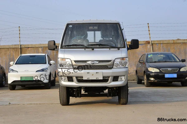 Foton Yuling VQ1 1,6 L 122 ch 4X2(6 roues) essence 2,5 m cabine double plateau micro camion (China VI) Extérieur (2) | 86Trucks