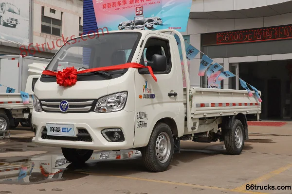 Foton Xiangling M1 2.8T 3,2 m plateau simple cabine micro camion électrique pur 44,9 kWh 4X2(6 roues) Extérieur (3) | 86Trucks