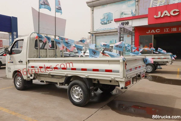 Foton Xiangling M1 2.8T 3,2 m plateau simple cabine micro camion électrique pur 44,9 kWh 4X2(6 roues) Carrosserie (1) | 86Trucks