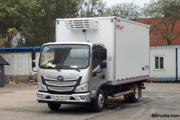 Foton Aumark S1 156 ch 4X2(6 roues) 4.08 m refrigerated truck (Hongye) Extérieur (3) | 86Trucks