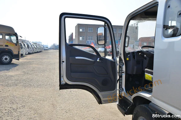 Foton Ollin Express 158hp 4X2(6 wheels) 3.83m semi-panel flatbed light truck (WLY 5-speed) Cab (1) | 86Trucks