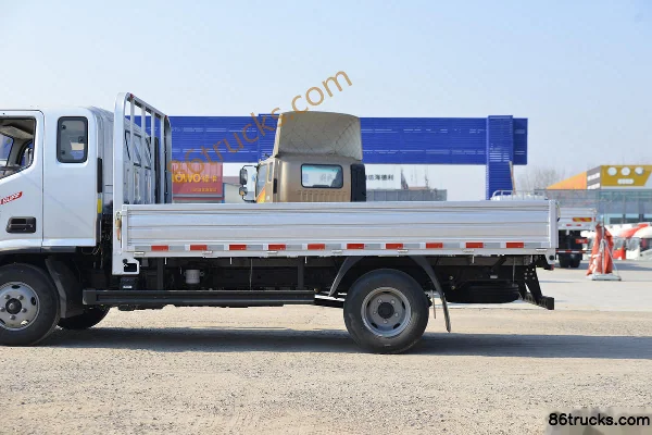 Foton Ollin Express 158hp 4X2(6 wheels) 3.83m semi-panel flatbed light truck (WLY 5-speed) Body (2) | 86Trucks