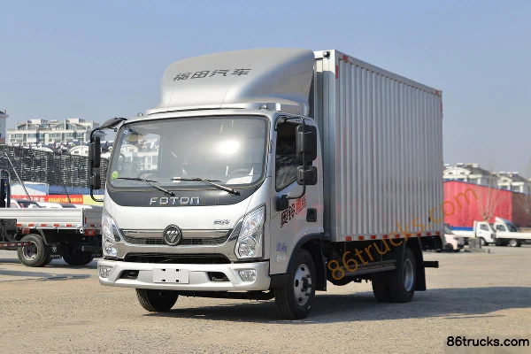 Foton Aoling Supersonic 160 hp 4X2(6 wheels) 4.14m single-row van light truck (China VI) Exterior (3) | 86Trucks