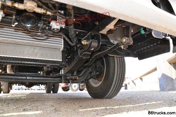 Foton Aoling Supersonic 160 hp 4X2(6 wheels) 4.14m single-row van light truck (China VI) Chassis (3) | 86Trucks
