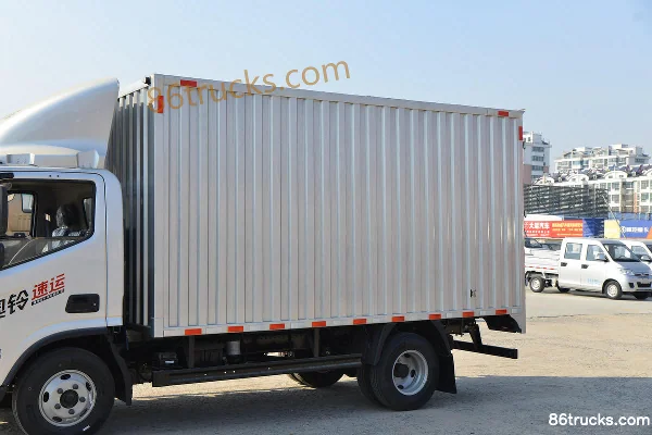 Foton Aoling Supersonic 160 hp 4X2(6 wheels) 4.14m single-row van light truck (China VI) Body (1) | 86Trucks