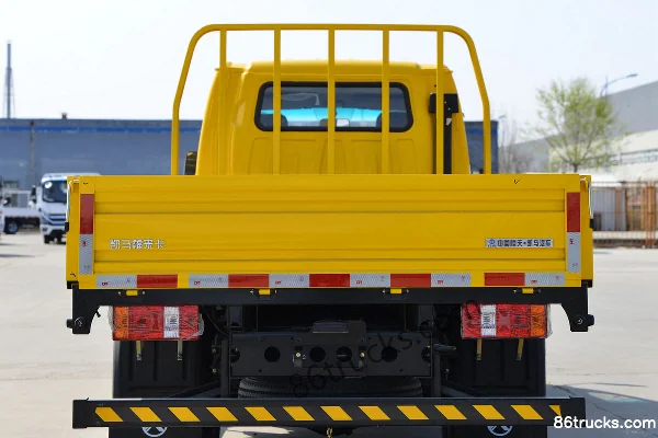 Kama K6 Fulai 115hp 4X2(6 wheels) 3.2m double-row flatbed light truck (5-speed gearbox) Body (3) | 86Trucks