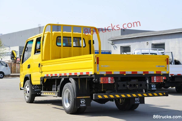 Kama K6 Fulai 115hp 4X2(6 wheels) 3.2m double-row flatbed light truck (5-speed gearbox) Body (2) | 86Trucks