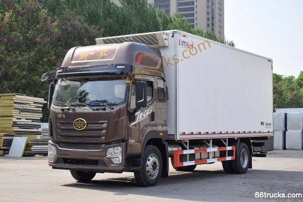 Hongye Hongye FAW Jiefang Qingdao chassis Refrigerated Truck