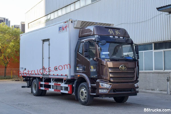 Hongye Hongye FAW Jiefang chassis Refrigerated Truck