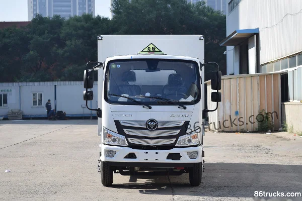 Foton Aumark S1 127 ch 4X2(6 roues) 4,1 m camion caisse pour gaz inflammable (China VI) (Hongye) Extérieur (2) | 86Trucks