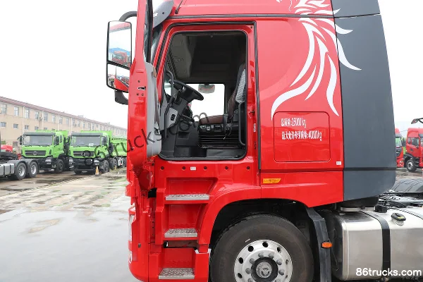 Dongfeng Commercial Vehicle Tianlong Flagship KX King Edition 600 hp 6X4(10 wheels) AMT automatic tractor truck (China VI) Cab (3) | 86Truck