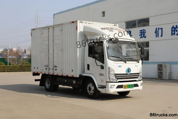 SHACMAN Light Truck Delan Z1 Basic 4.18m single-row pure electric van light truck 81.14kWh 4X2(6 wheels) Exterior