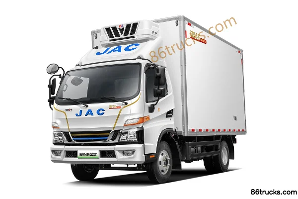 JAC Jubao 4,5T 4,015 m camion frigorifique hybride rechargeable 15,55 kWh 4X2(6 roues) Extérieur (2) | 86Trucks