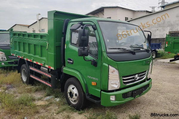 Yuejin Kaituo X300 122hp 4X2(6 wheels) 3.3m Dump Truck (China VI) Exterior