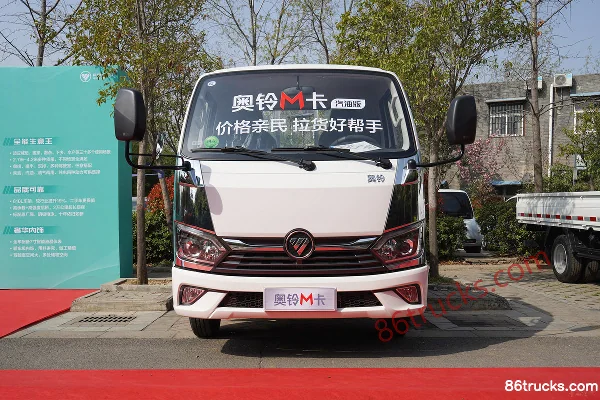 Foton Aoling M Card 1.6L 122 hp 4X2(6 wheels) gasoline 3.38m single row flatbed small truck (hydraulic brake) Exterior (2) | 86Trucks