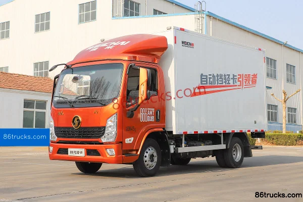 SHACMAN Light Truck Jindelong K1 Super Lightweight 130 hp 4X2(6 wheels) 4.18m AMT automatic single-row van light truck (China VI) Exterior (